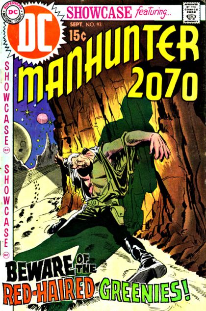 Showcase Manhunter 2070 : Never Trust a Red-Haired Greenie |  Issue