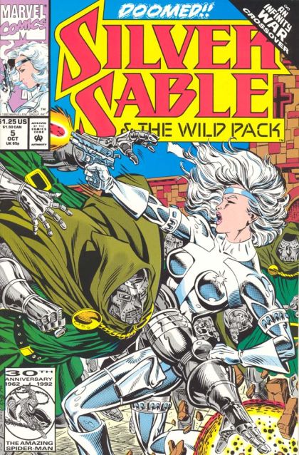Silver Sable Infinity War - Double Jeopardy |  Issue#5A | Year:1992 | Series:  | Pub: Marvel Comics | Direct Edition