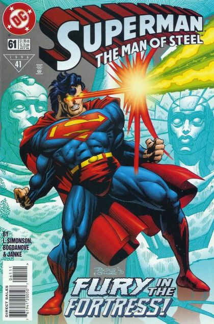 Superman: The Man of Steel Losin' It |  Issue#61A | Year:1996 | Series: Superman | Pub: DC Comics | Direct Edition
