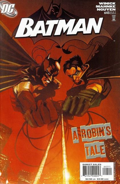 Batman, Vol. 1 Show Me Yesterday, For I Can't Find Today |  Issue#645A | Year:2005 | Series: Batman | Pub: DC Comics | Direct Edition