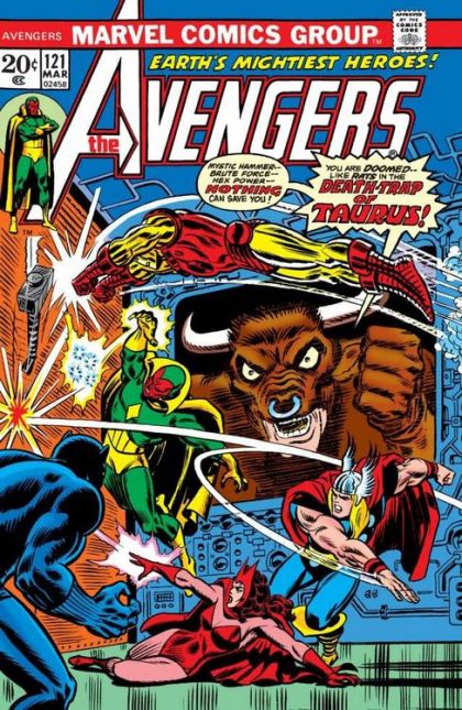 The Avengers, Vol. 1 Houses Divided Cannot Stand! |  Issue#121 | Year:1973 | Series: Avengers | Pub: Marvel Comics |