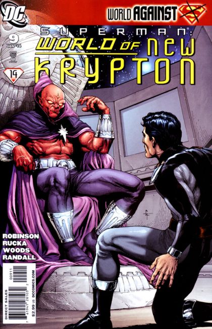 Superman: World of New Krypton World Against Superman - World of New Krypton, Part Nine |  Issue#9A | Year:2009 | Series: Superman | Pub: DC Comics | Gary Frank Regular Cover
