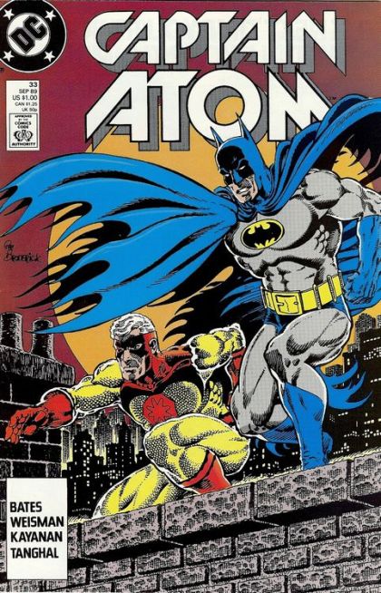 Captain Atom, Vol. 3 Source Material |  Issue#33 | Year:1989 | Series:  | Pub: DC Comics |