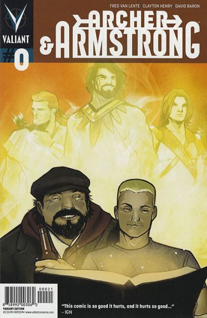 Archer & Armstrong, Vol. 2 The Epic of Gilgamesh |  Issue#0B | Year:2013 | Series:  | Pub: Valiant Entertainment | Lee Garbett Pullbox Variant
