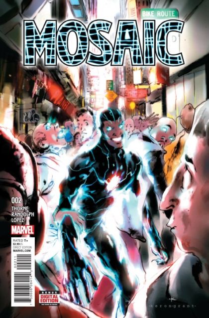 Mosaic (Marvel Comics)  |  Issue#2A | Year:2016 | Series:  | Pub: Marvel Comics | Regular Keron Grant Cover
