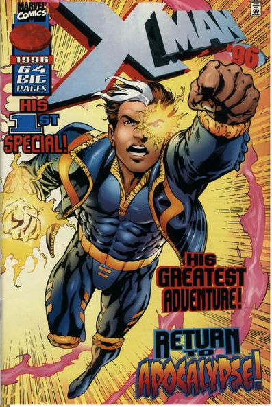 X-Man Annual Age of Apocalypse - Sins of the Father / Mindgames |  Issue#1996B | Year:1996 | Series: X-Men | Pub: Marvel Comics | Newsstand Edition