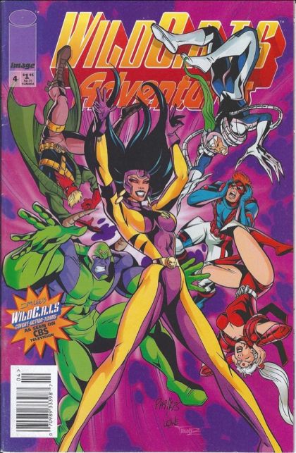 WildC.A.T.s Adventures The Evil Within |  Issue#4B | Year:1994 | Series: WildC.A.T.S | Pub: Image Comics | Newsstand Edition