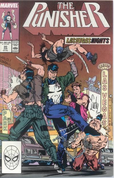 The Punisher, Vol. 2 Bad Tip |  Issue#20A | Year:1989 | Series: Punisher | Pub: Marvel Comics | Direct Edition