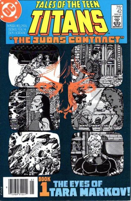 Tales of the Teen Titans The Judas Contract, Book 1: The Eyes of Tara Markov |  Issue#42D | Year:1984 | Series: Teen Titans | Pub: DC Comics | Mark Jewelers Variant