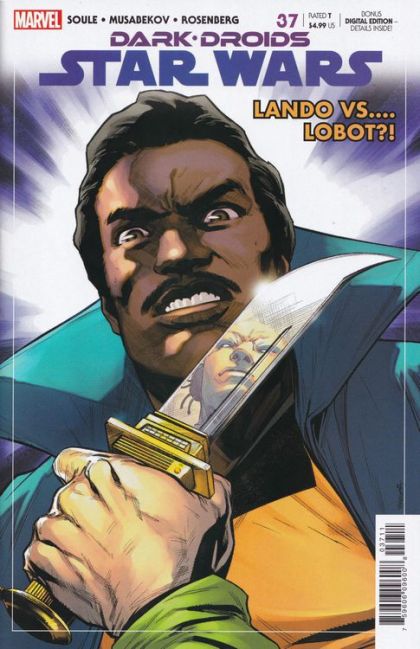Star Wars, Vol. 3 (Marvel) Dark Droids - Lobot Lost |  Issue#37A | Year:2023 | Series: Star Wars | Pub: Marvel Comics | Stephen Segovia Regular