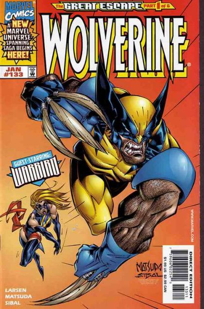 Wolverine, Vol. 2 The Great Escape, Part 1 |  Issue