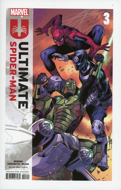 Ultimate Spider-Man, Vol. 2  |  Issue#3A | Year:2024 | Series:  | Pub: Marvel Comics | Marco Checchetto Regular