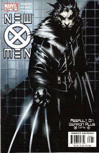 X-Men, Vol. 1 Assault On Weapon Plus, Part 1: Brimstone & Whiskey |  Issue#142A | Year:2003 | Series: X-Men | Pub: Marvel Comics | Chris Bachalo Regular