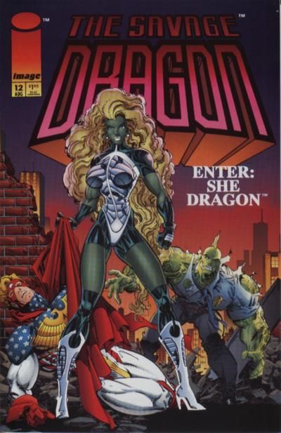 Savage Dragon, Vol. 2 Enter: She Dragon |  Issue#12A | Year:1994 | Series: The Savage Dragon | Pub: Image Comics | Direct Edition