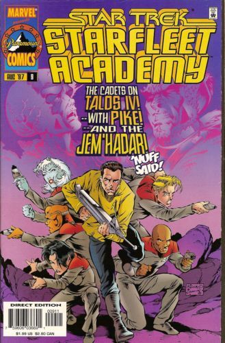 Star Trek: Starfleet Academy, Vol. 1 Return to the Forbidden Planet |  Issue#9A | Year:1997 | Series: Star Trek | Pub: Marvel Comics | Direct Edition