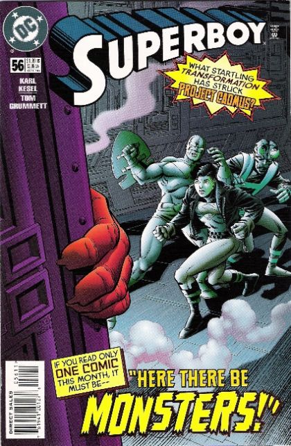 Superboy, Vol. 3 Here There Be... Monsters |  Issue#56A | Year:1998 | Series: Superboy | Pub: DC Comics | Direct Edition