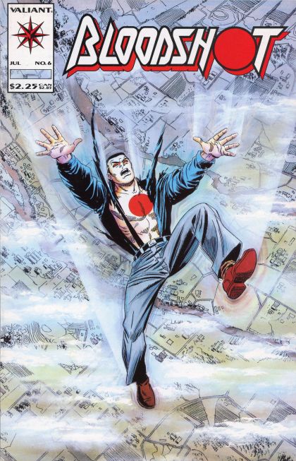 Bloodshot, Vol. 1 Death at 10,000 Feet! |  Issue#6A | Year:1993 | Series:  | Pub: Valiant Entertainment |