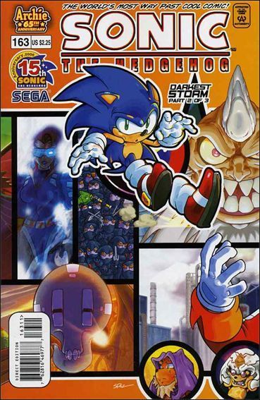 Sonic the Hedgehog, Vol. 2  |  Issue#163A | Year: | Series: Sonic The Hedgehog | Pub: Archie Comic Publications |