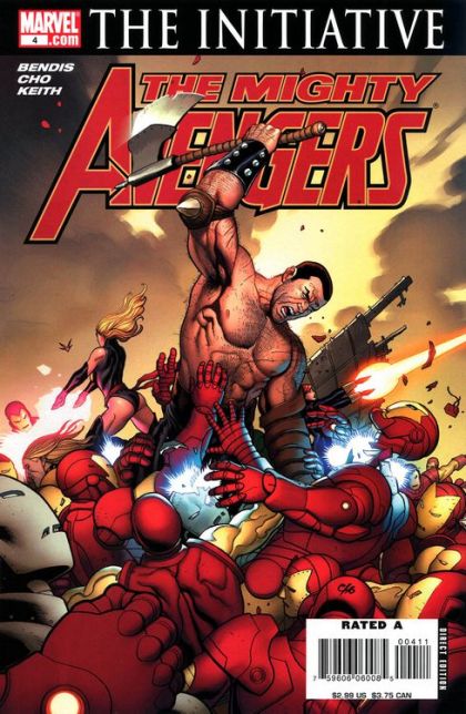 Mighty Avengers, Vol. 1 The Initiative - The Mighty Avengers |  Issue#4A | Year:2007 | Series: Avengers | Pub: Marvel Comics | Frank Cho Regular