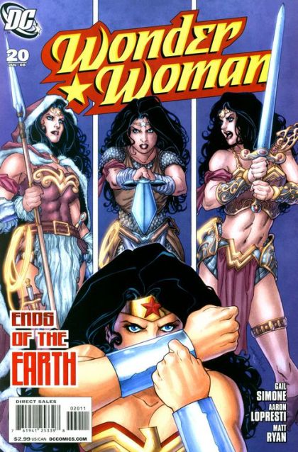 Wonder Woman, Vol. 3 Ends Of The Earth, Part One: An Unreasoning Frost |  Issue#20 | Year:2008 | Series: Wonder Woman | Pub: DC Comics | Aaron Lopresti Regular