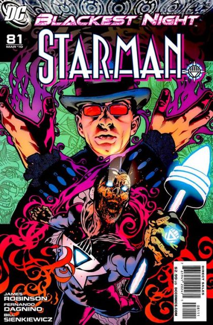 Starman, Vol. 2 Blackest Night - Blackest Night Starman |  Issue#81 | Year:2010 | Series: Starman | Pub: DC Comics |