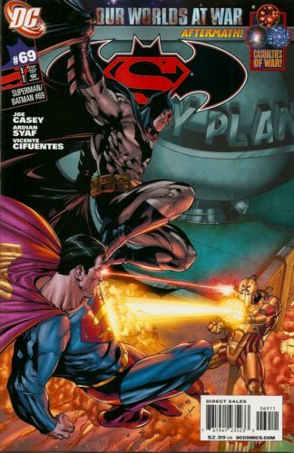 Superman / Batman Our Worlds At War - The Big Noise, Part 2: Benedicton Redux |  Issue#69A | Year:2010 | Series:  | Pub: DC Comics | Direct Edition
