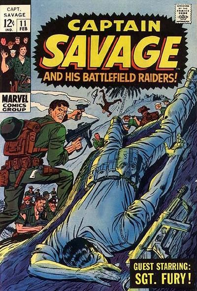 Captain Savage and his Leatherneck Raiders Death of a Leatherneck |  Issue#11 | Year:1969 | Series:  | Pub: Marvel Comics |