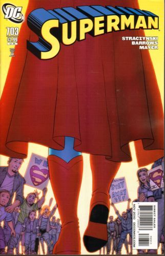 Superman, Vol. 1 Grounded, Part Three |  Issue#703A | Year:2010 | Series: Superman | Pub: DC Comics | Direct Edition