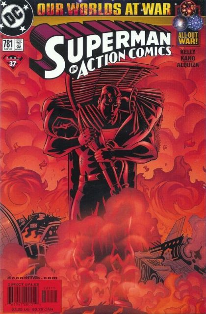 Action Comics, Vol. 1 Our Worlds At War - All-Out War, Thousand Yard Stare |  Issue#781A | Year:2001 | Series:  | Pub: DC Comics | Direct Edition
