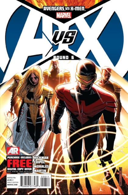 Avengers vs. X-Men Avengers vs. X-Men - Round 6 |  Issue#6A | Year:2012 | Series: Avengers | Pub: Marvel Comics | Jim Cheung Regular Cover