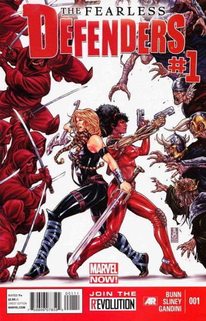 The Fearless Defenders  |  Issue#1A | Year:2013 | Series: Defenders | Pub: Marvel Comics | Regular Mark Brooks Cover