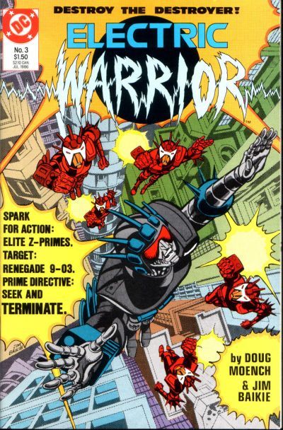 Electric Warrior  |  Issue#3 | Year:1986 | Series:  | Pub: DC Comics |