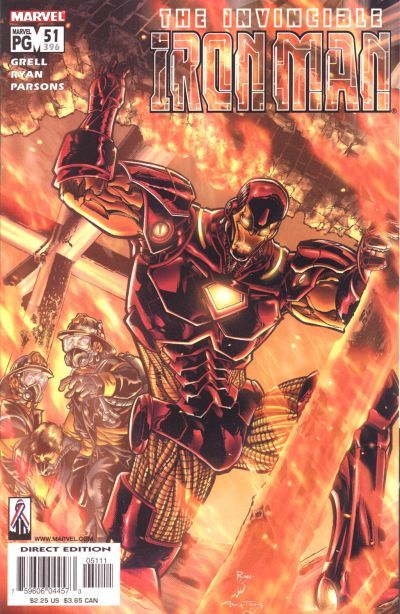 Iron Man, Vol. 3 Jane Doe, Part 1 |  Issue#51A | Year:2002 | Series: Iron Man | Pub: Marvel Comics | Direct Edition