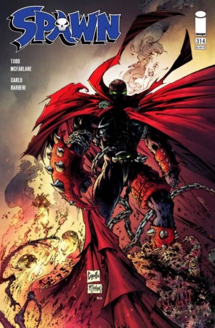 Spawn  |  Issue#314B | Year:2021 | Series: Spawn | Pub: Image Comics | Greg Capullo & Todd McFarlane Variant Cover