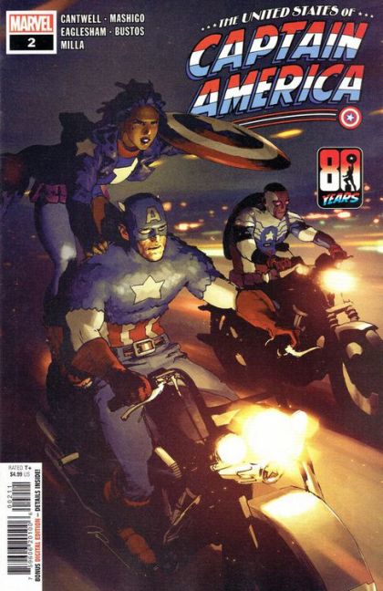 The United States of Captain America I See Great Things in Baseball; Hometown Hero |  Issue#2A | Year:2021 | Series:  | Pub: Marvel Comics | Regular Gerald Parel Cover