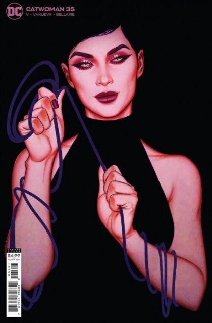 Catwoman, Vol. 5 Fear State, Street Thunder |  Issue#35B | Year:2021 | Series:  | Pub: DC Comics | Variant Jenny Frison Card Stock Cover