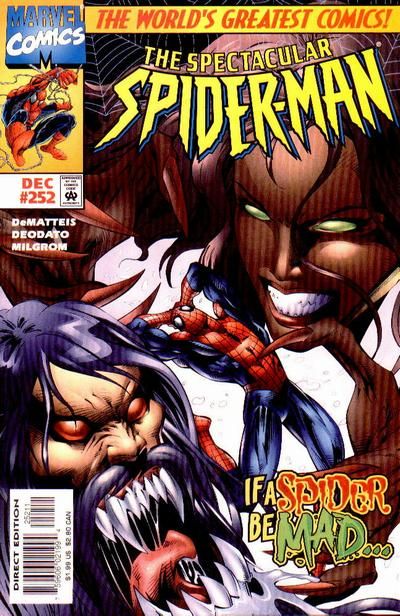 The Spectacular Spider-Man, Vol. 1 Son of the Hunter, Part 2 |  Issue#252A | Year:1997 | Series: Spider-Man | Pub: Marvel Comics |