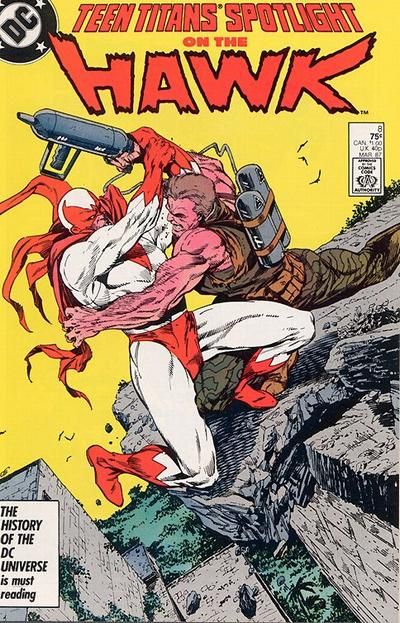 Teen Titans Spotlight Hawk:, Queen of Hives |  Issue#8A | Year:1987 | Series: Teen Titans | Pub: DC Comics |