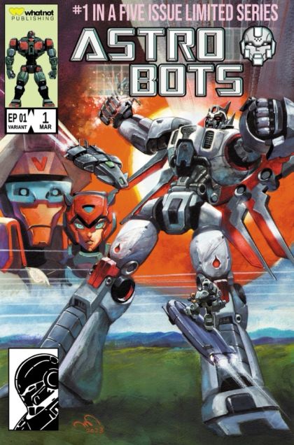 Astrobots  |  Issue#1Z | Year:2023 | Series:  | Pub: WhatNot Publishing | Humam Qutub Exclusive Homage Variant