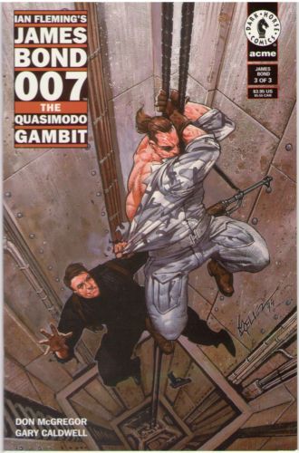 James Bond: The Quasimodo Gambit Violent Shadows In Shubert Valley |  Issue#3 | Year:1995 | Series:  | Pub: Dark Horse Comics |