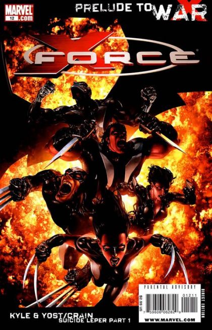 X-Force, Vol. 3 Suicide Leper |  Issue#12 | Year:2009 | Series: X-Force | Pub: Marvel Comics