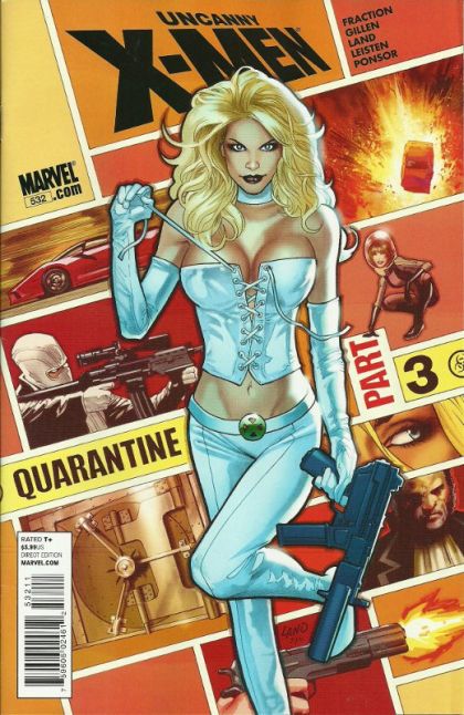 Uncanny X-Men, Vol. 1 Quarantine, Part 3 |  Issue#532A | Year:2011 | Series: X-Men | Pub: Marvel Comics | Greg Land Regular
