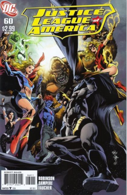 Justice League of America, Vol. 2 Adjourned |  Issue#60A | Year:2011 | Series: Justice League | Pub: DC Comics | Ivan Reis Regular Cover