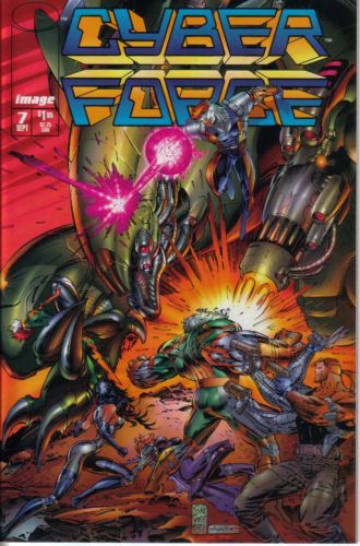 Cyberforce, Vol. 2 Assault With A Deadly Woman, Part 4 |  Issue#7A | Year:1994 | Series: Cyberforce | Pub: Image Comics | Direct Edition