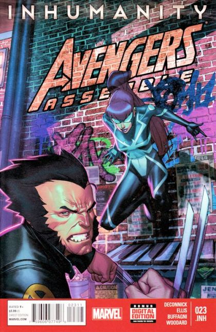 Avengers Assemble, Vol. 2 (2012) Inhumanity  |  Issue#23.INH | Year:2014 | Series: Avengers | Pub: Marvel Comics | Jorge Melina Regular Cover