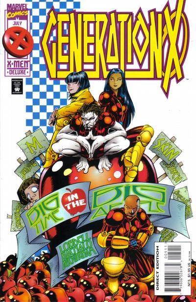 Generation X, Vol. 1 Don't Touch That Dial! |  Issue#5A | Year:1995 | Series: Generation X | Pub: Marvel Comics | Direct Edition