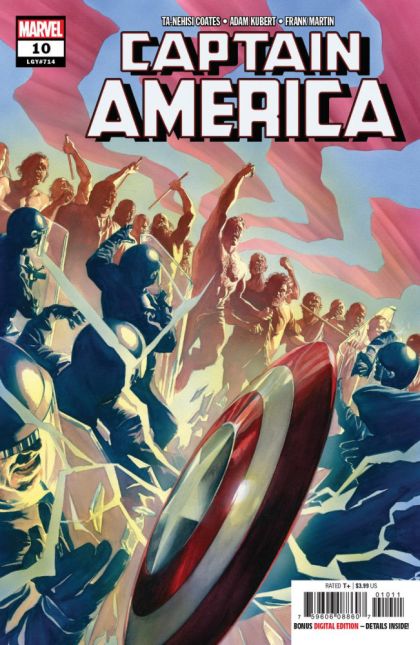 Captain America, Vol. 9 Captain of Nothing, Part IV |  Issue#10A | Year:2019 | Series: Captain America | Pub: Marvel Comics | Regular Alex Ross Cover