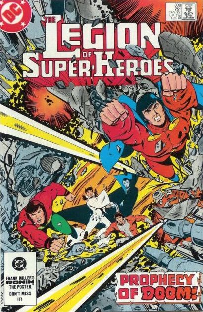 Legion of Super-Heroes, Vol. 2 ...And The Sky Itself Shall Burn |  Issue#308A | Year:1984 | Series: Legion of Super-Heroes | Pub: DC Comics | Direct Edition