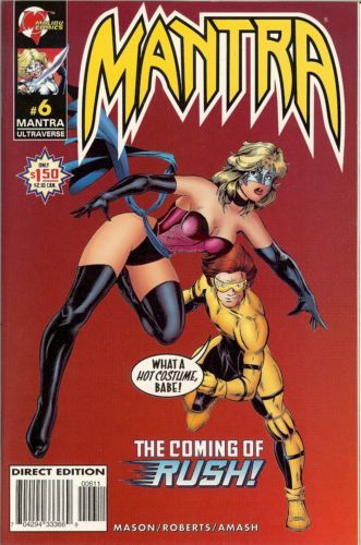 Mantra, Vol. 2 Tattoo You |  Issue#6 | Year:1996 | Series:  | Pub: Malibu Comics | Direct Edition