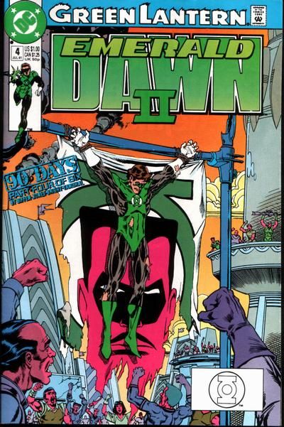 Green Lantern: Emerald Dawn II 90 Days, The Will To Power |  Issue#4A | Year:1991 | Series: Green Lantern | Pub: DC Comics | Direct Edition